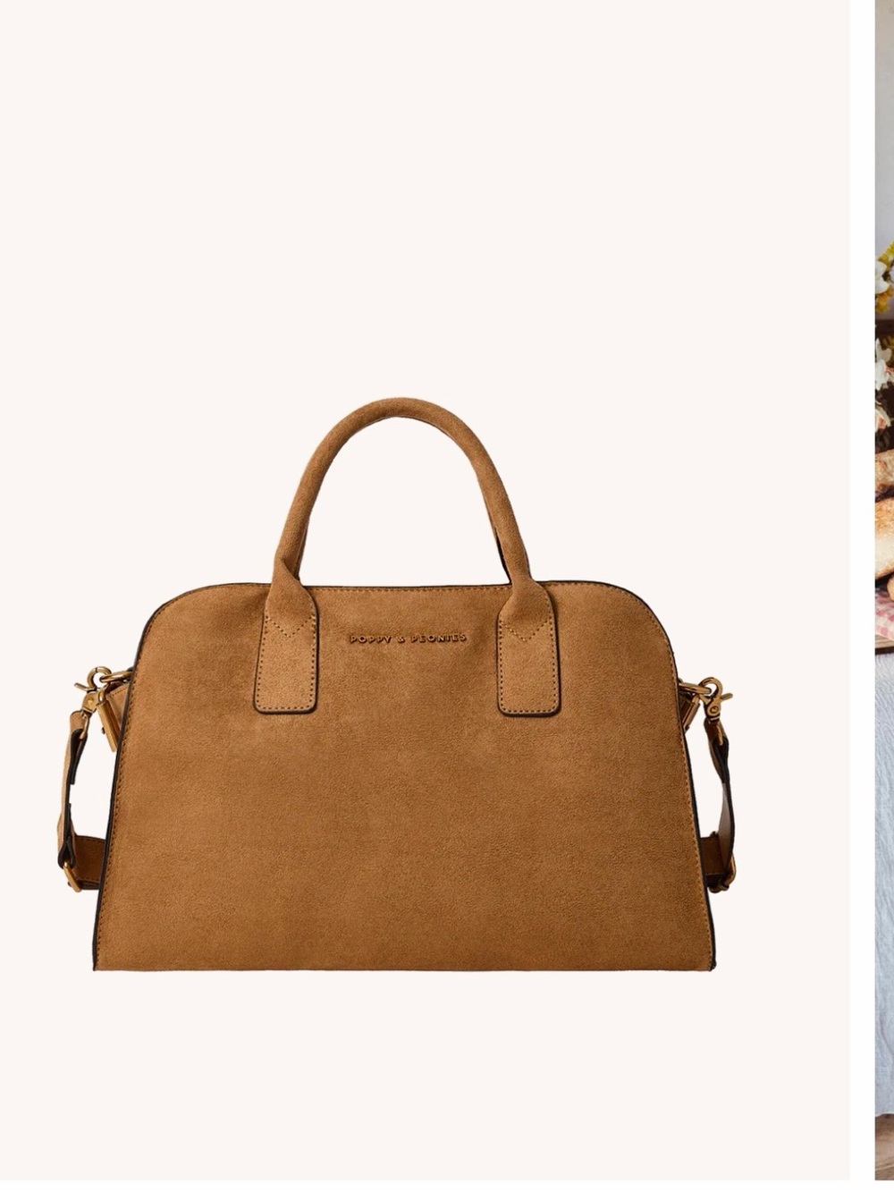 Poppy & Peonies Uptown Tote